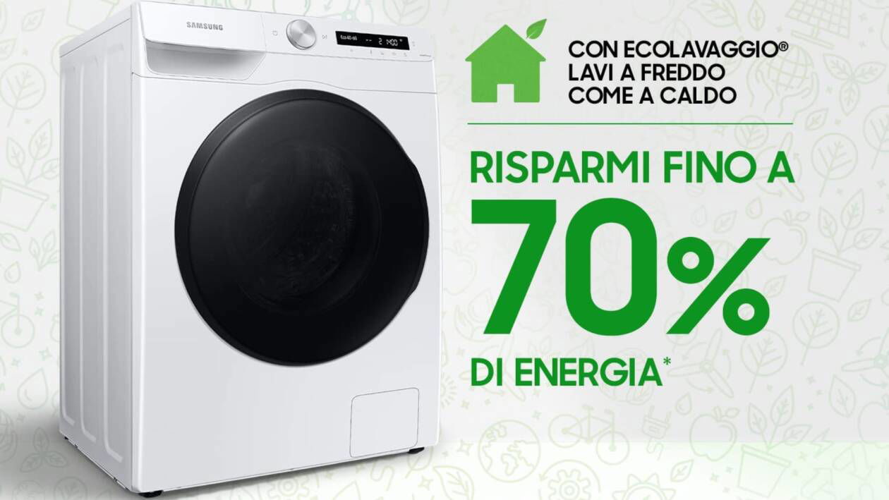 Immagine di Lavasciuga Samsung in super sconto su Amazon! Risparmi oltre 500€!