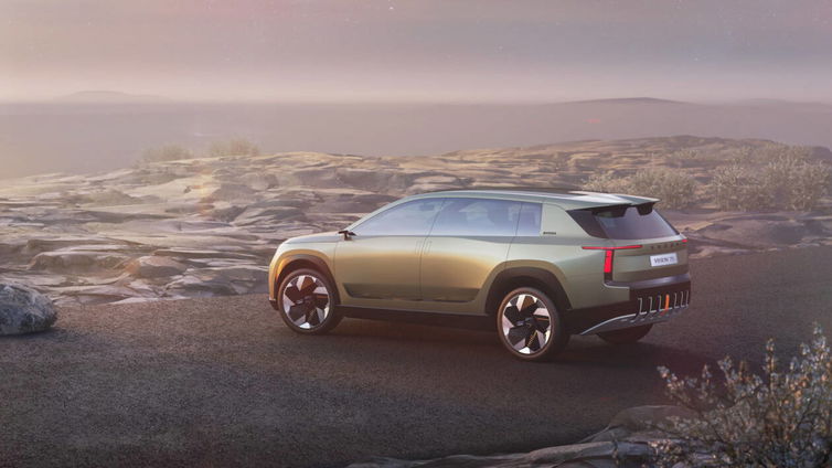 Immagine di Skoda, il futuro è il concept Vision 7S