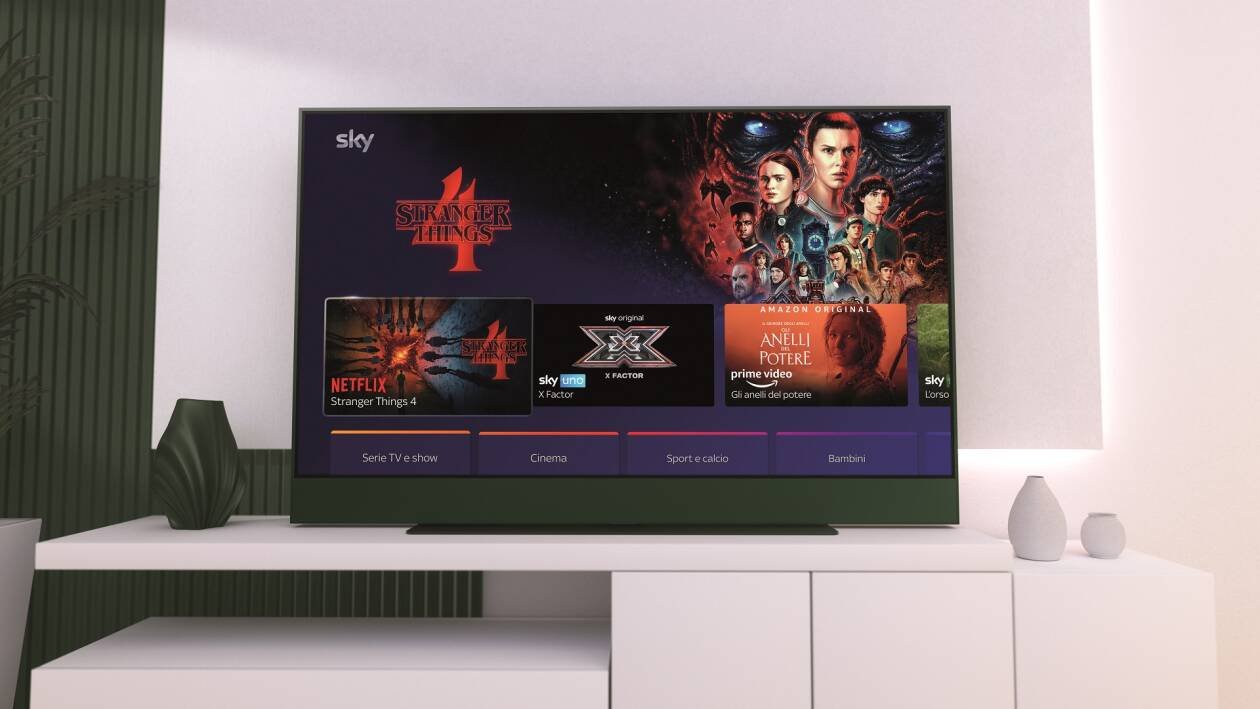 Immagine di Sky Glass: la TV del futuro di Sky