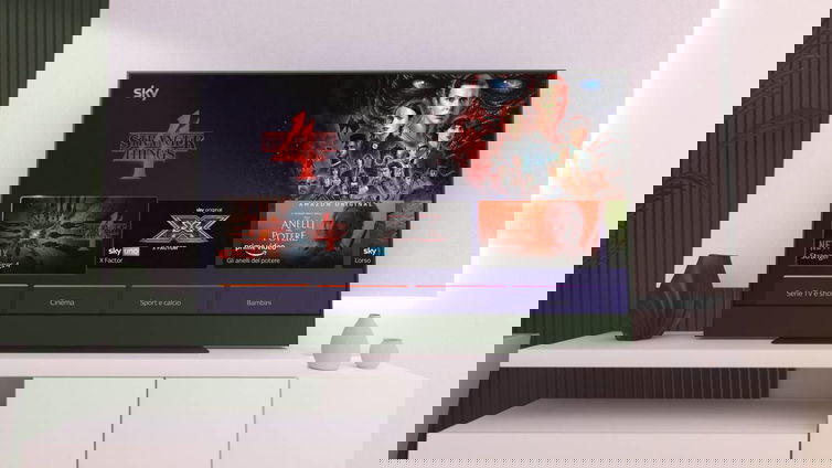Immagine di Sky Glass: la TV del futuro di Sky