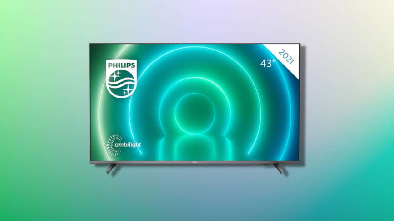 Immagine di Splendida smart TV Philips 4K da 43", in sconto di oltre il 40%!