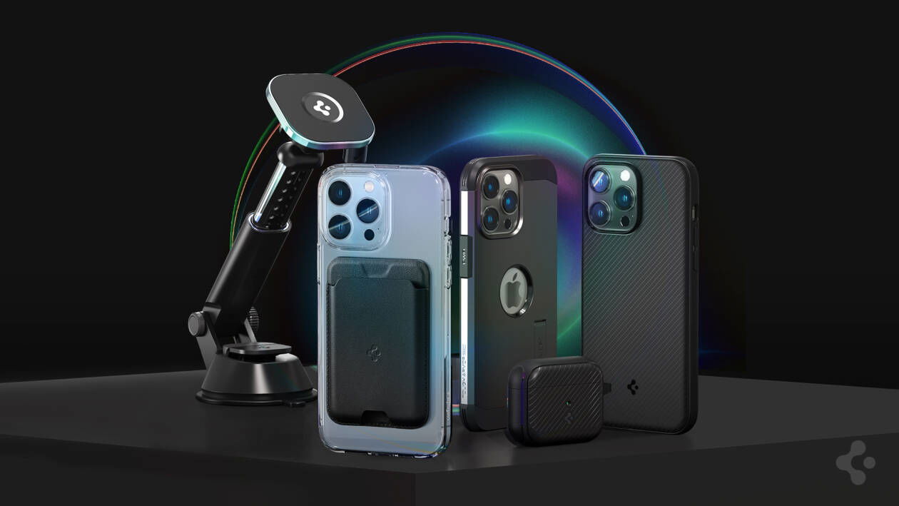 Immagine di Spigen ha pensato a tutto, ecco i nuovi accessori MagFit per la serie iPhone 14