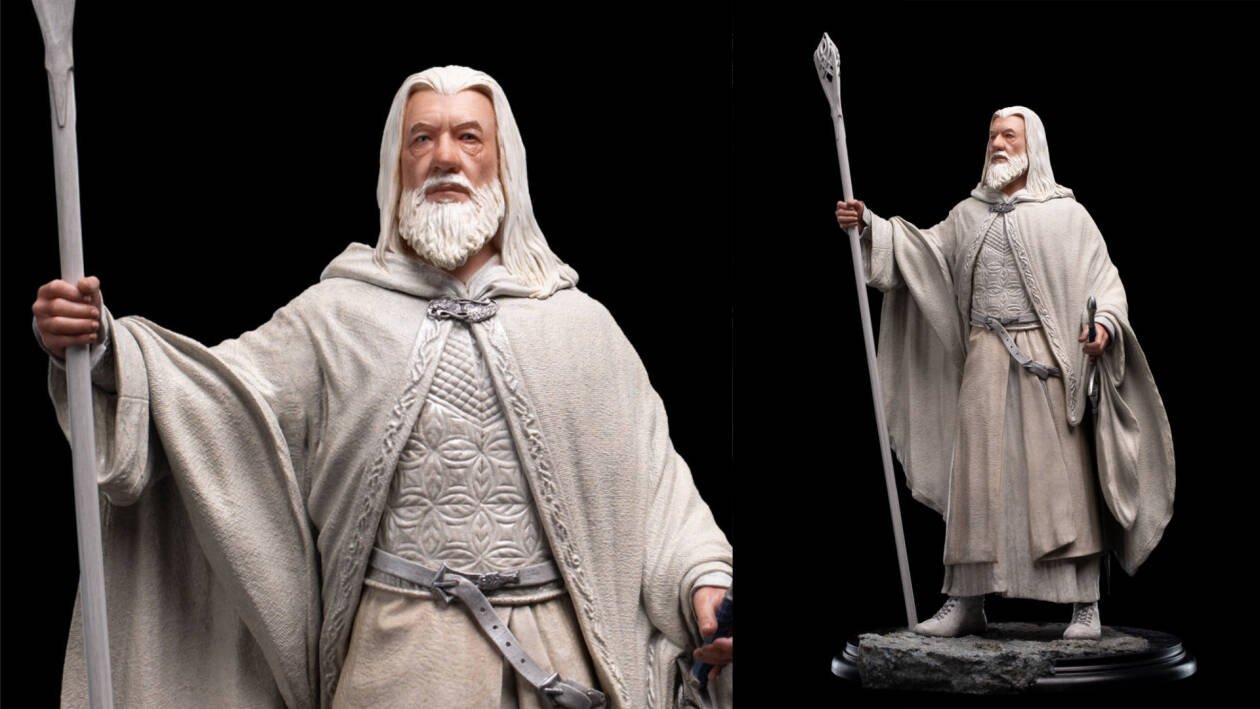 Immagine di Weta Workshop celebra l'anniversario di LOTR con la nuova statua di Gandalf il Bianco