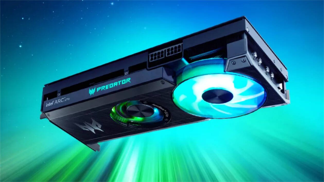 Immagine di La prima scheda video Acer sarà una Arc A770