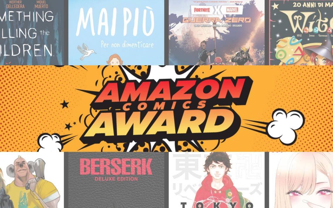 Immagine di Amazon Comics Award: vota il tuo fumetto preferito, e scopri come vincere 50€ in buoni!