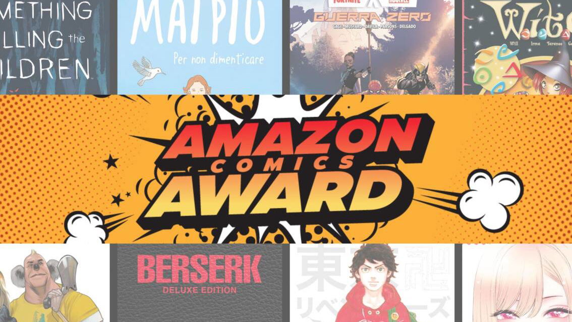 Immagine di Amazon Comics Award: vota il tuo fumetto preferito, e scopri come vincere 50€ in buoni!