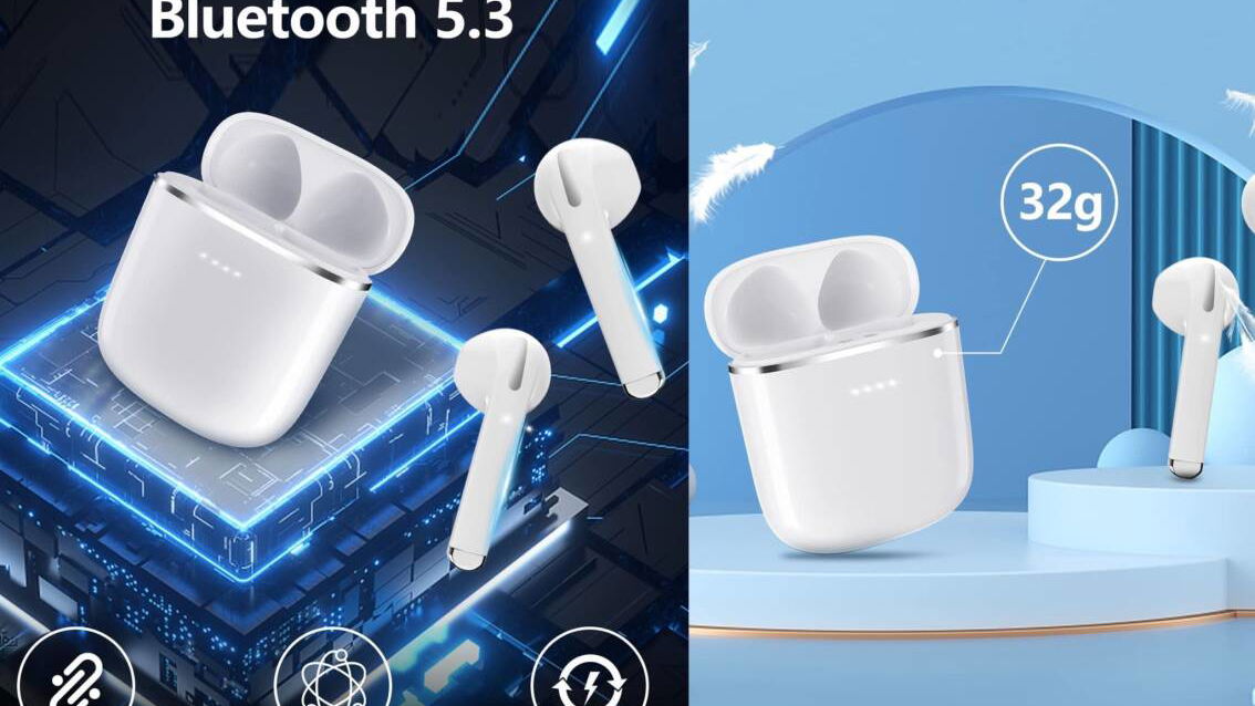 Immagine di Questi auricolari true wireless impermabili costano appena 16€ su Amazon!