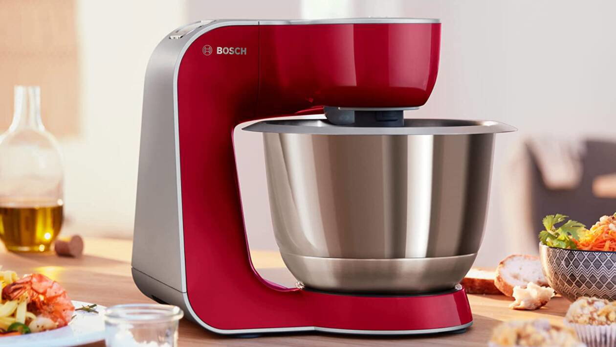 Immagine di 140€ di sconto su questa planetaria Bosch: multiaccessoriata e bellissima!