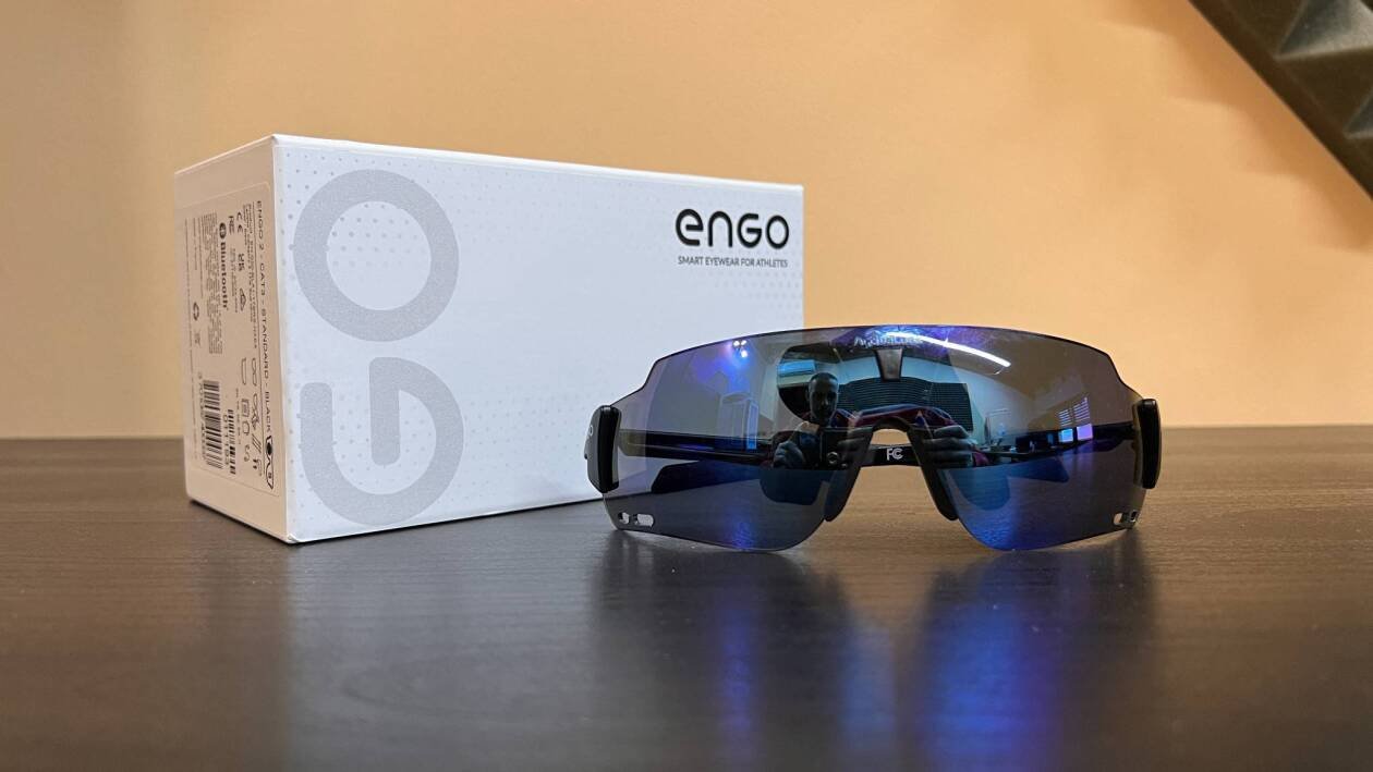 Immagine di Engo 2, gli occhiali smart per corsa e bicicletta | Test e recensione