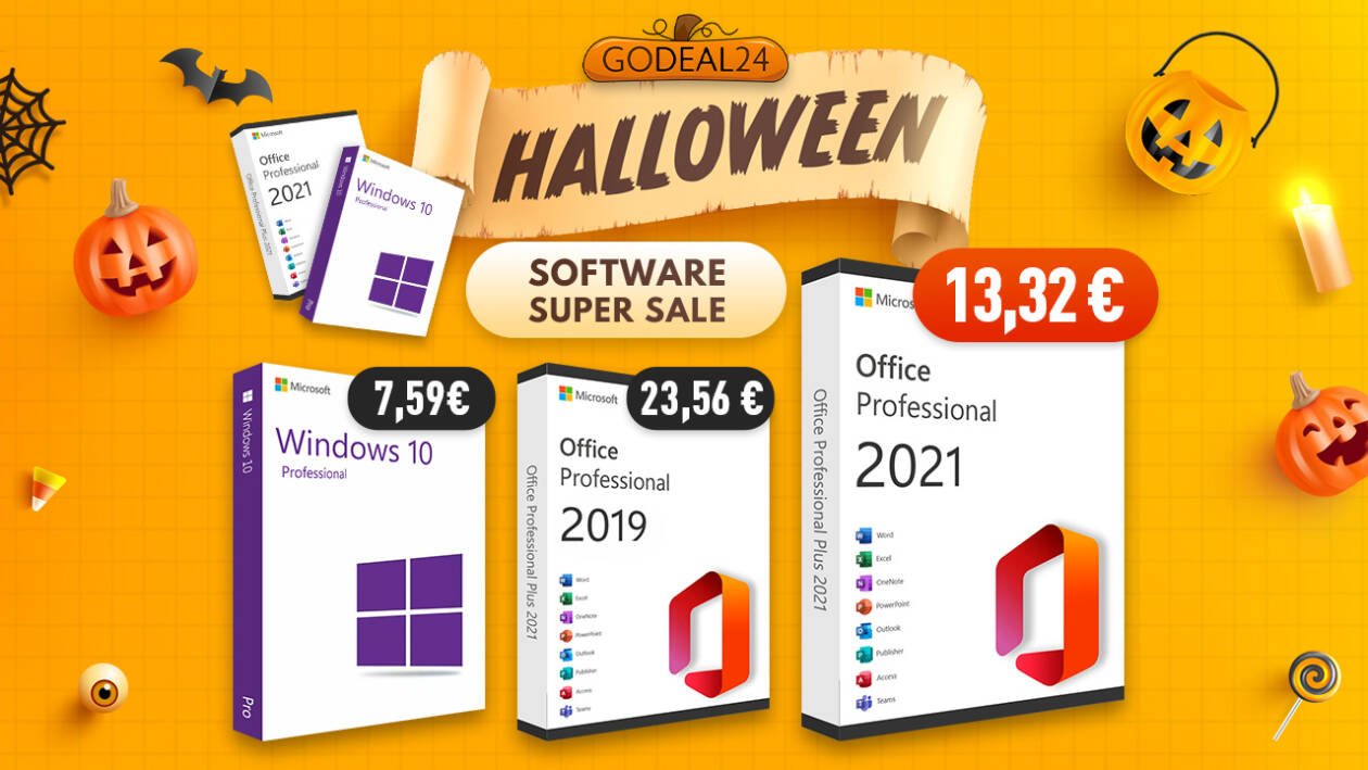 Immagine di Licenza di Office a 12 euro? È possibile con le offerte di Halloween di GoDeal24