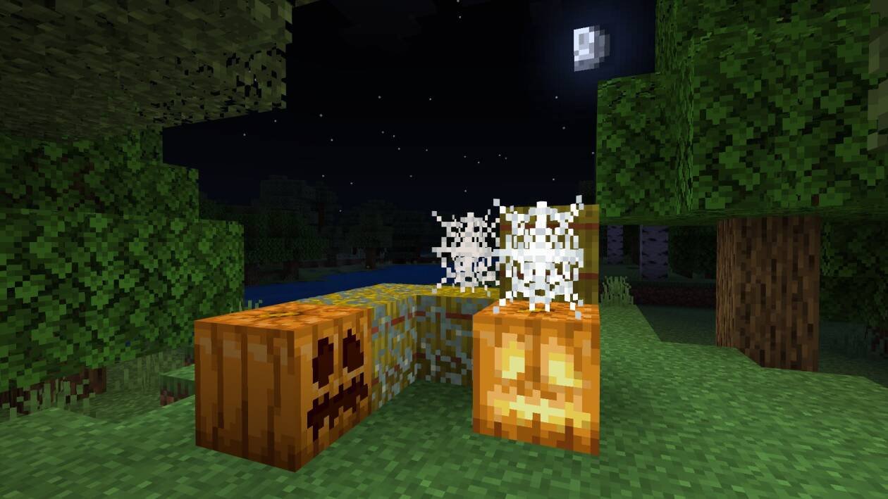 Immagine di Minecraft vi invita a festeggiare Halloween con il fai da te