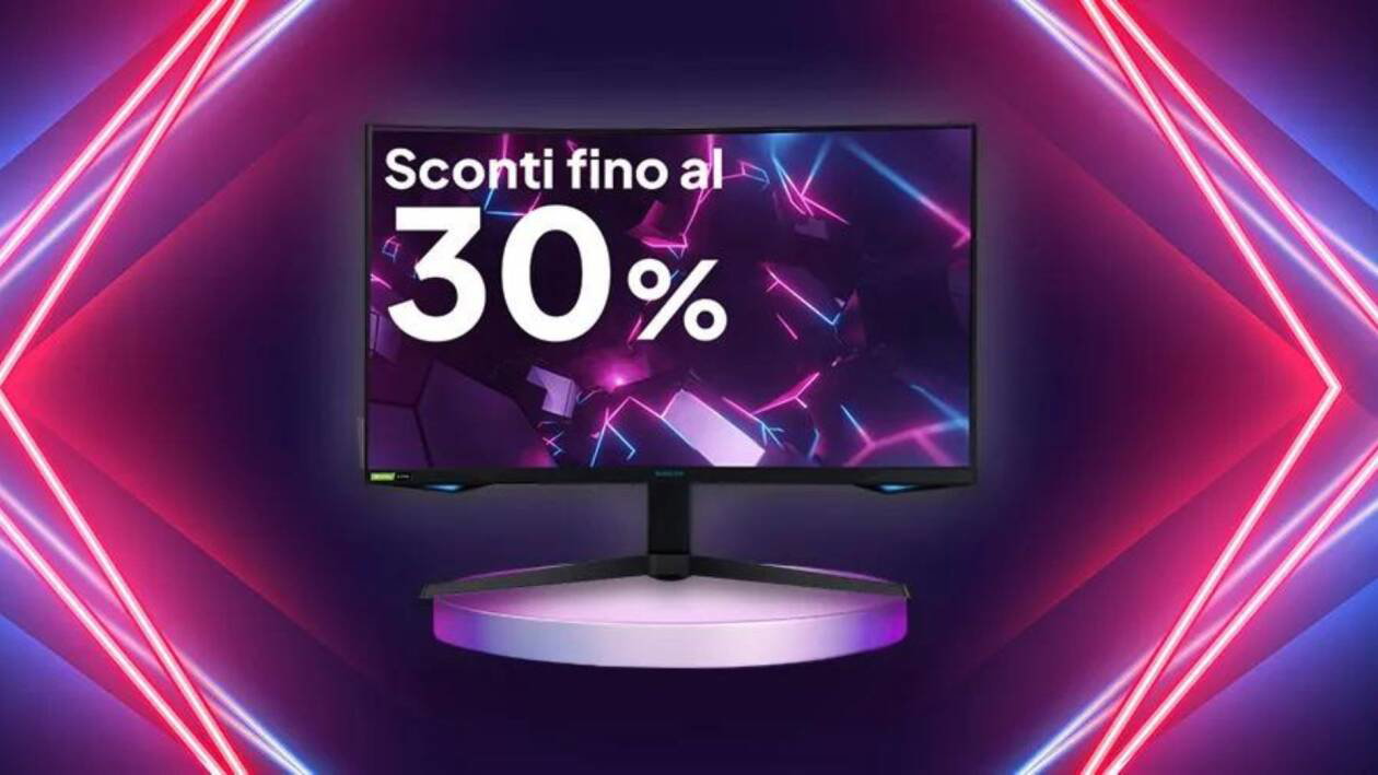 Immagine di Samsung: fino al 30% di sconto su monitor gaming e non da Yeppon!
