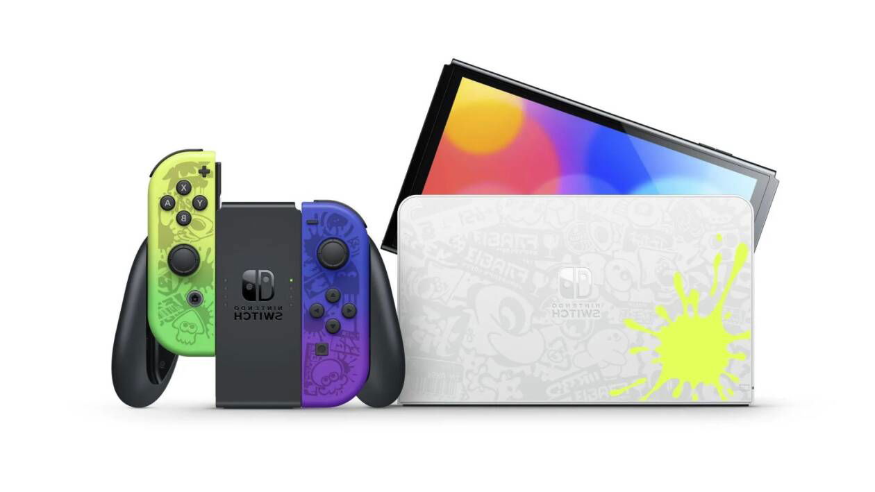 Immagine di La bellissima Switch OLED di Spaltoon 3 torna disponibile su Amazon!