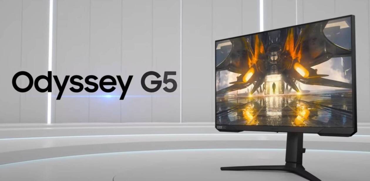 Immagine di Monitor gaming Odyssey G5, sotto i 300€ in occasione del Prime Day!