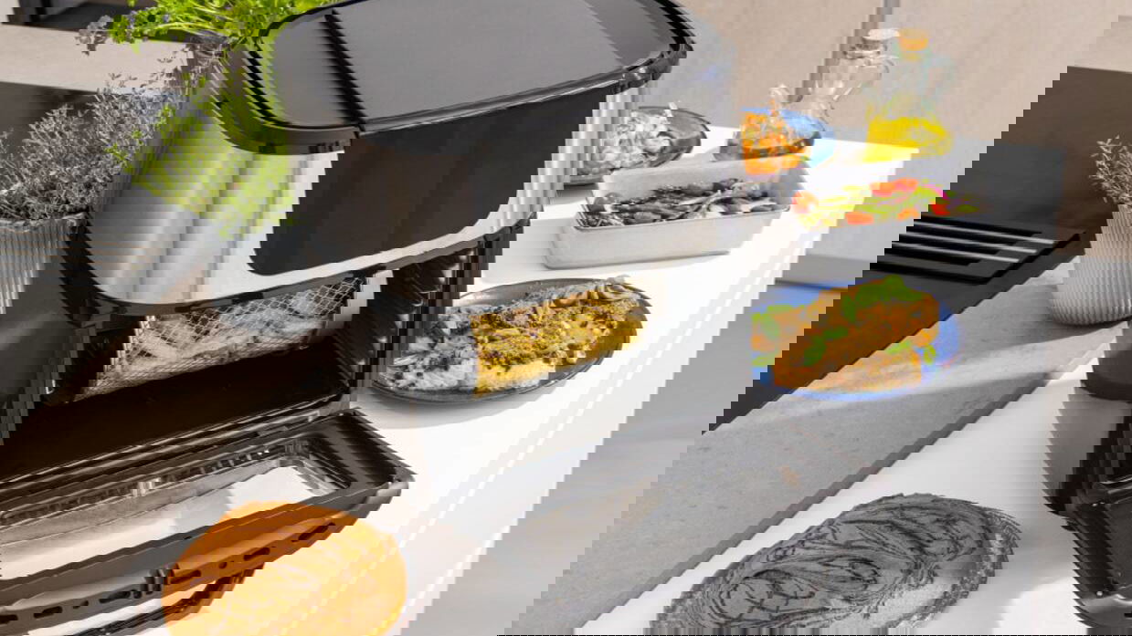 Immagine di Friggitrice ad aria e forno insieme, e su Amazon costa solo 140€!