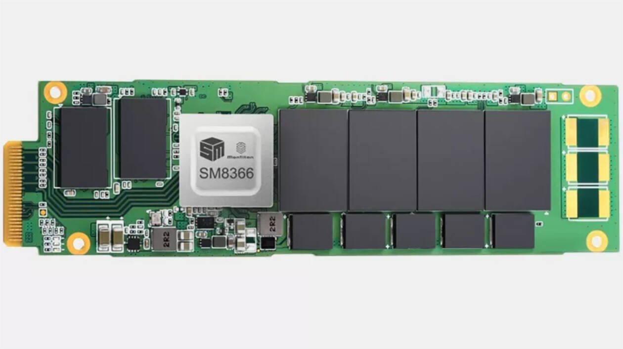 Immagine di Il controller SSD PCIe 5.0 di Silicon Motion raggiunge 13,6GB/s