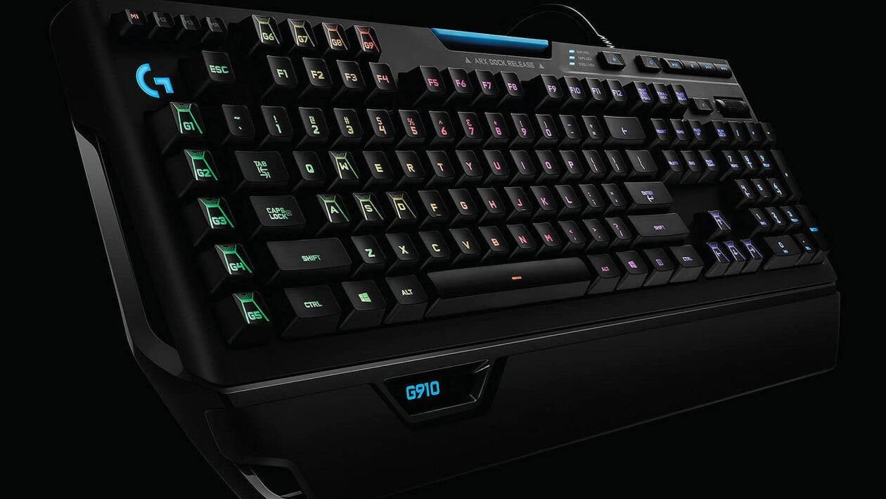 Immagine di 100€ di sconto sulla splendida tastiera da gaming Logitech G910 Orion!