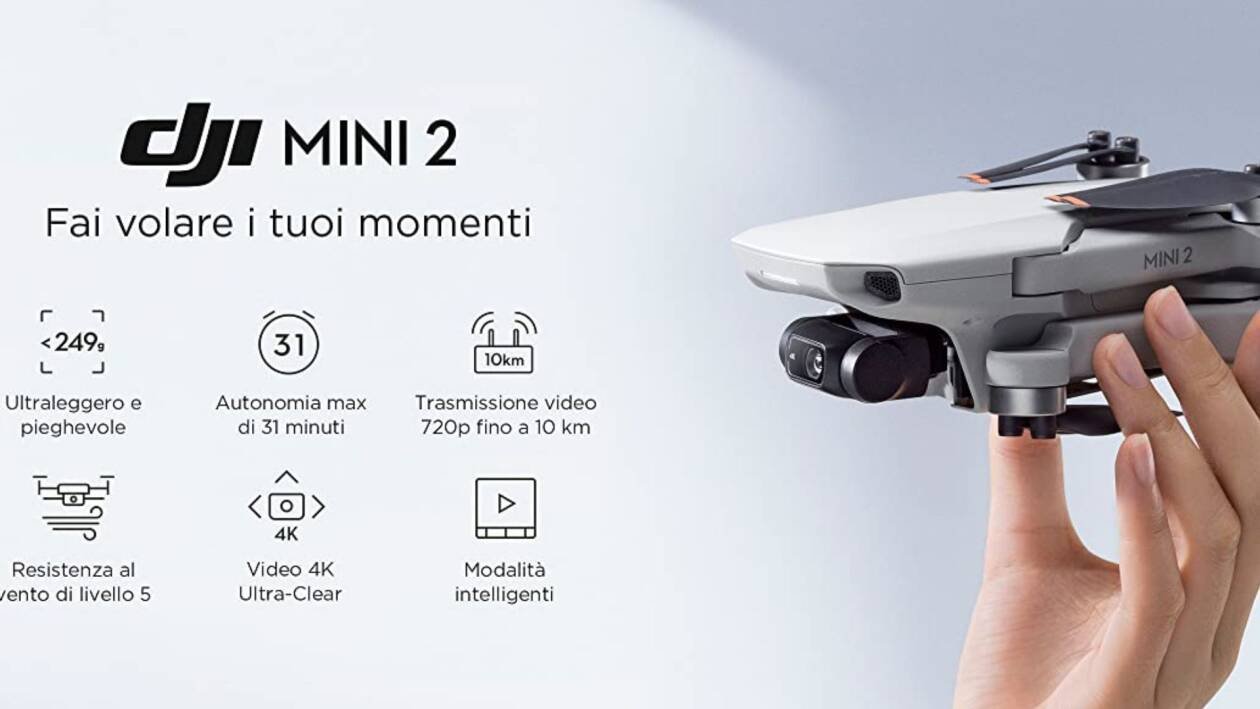 Immagine di Questo drone DJI 4K è  acquistabile a un prezzo folle su Amazon! (-22%)
