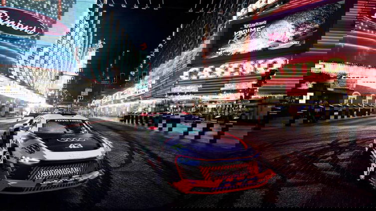 Immagine di Electrikhana: Ken Block a Las Vegas sulla Audi S1 Hoonitron