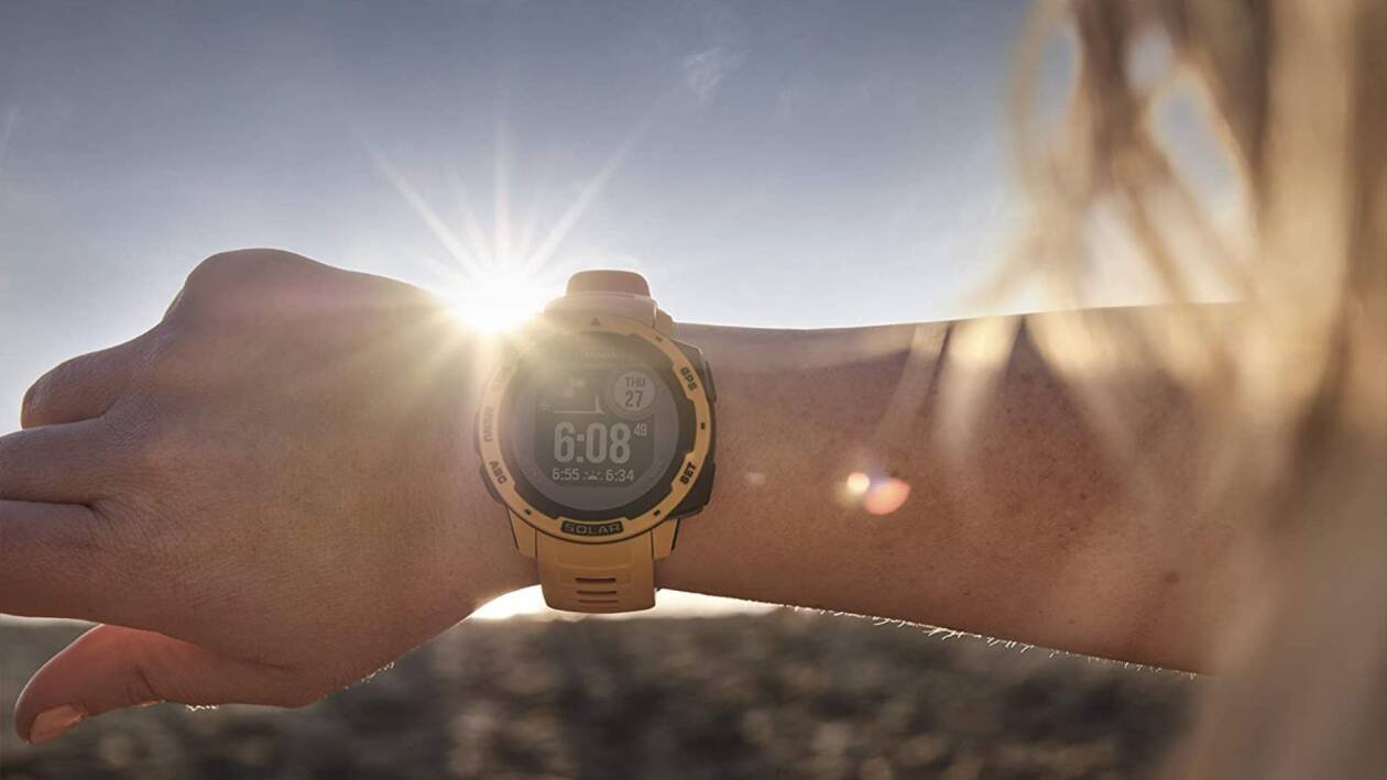 Immagine di Garmin Instinct Solar: smartwatch sportivo con GPS in sconto a metà prezzo!