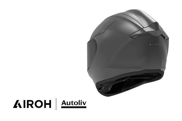 Immagine di Airoh e Autoliv, il primo casco con airbag integrato