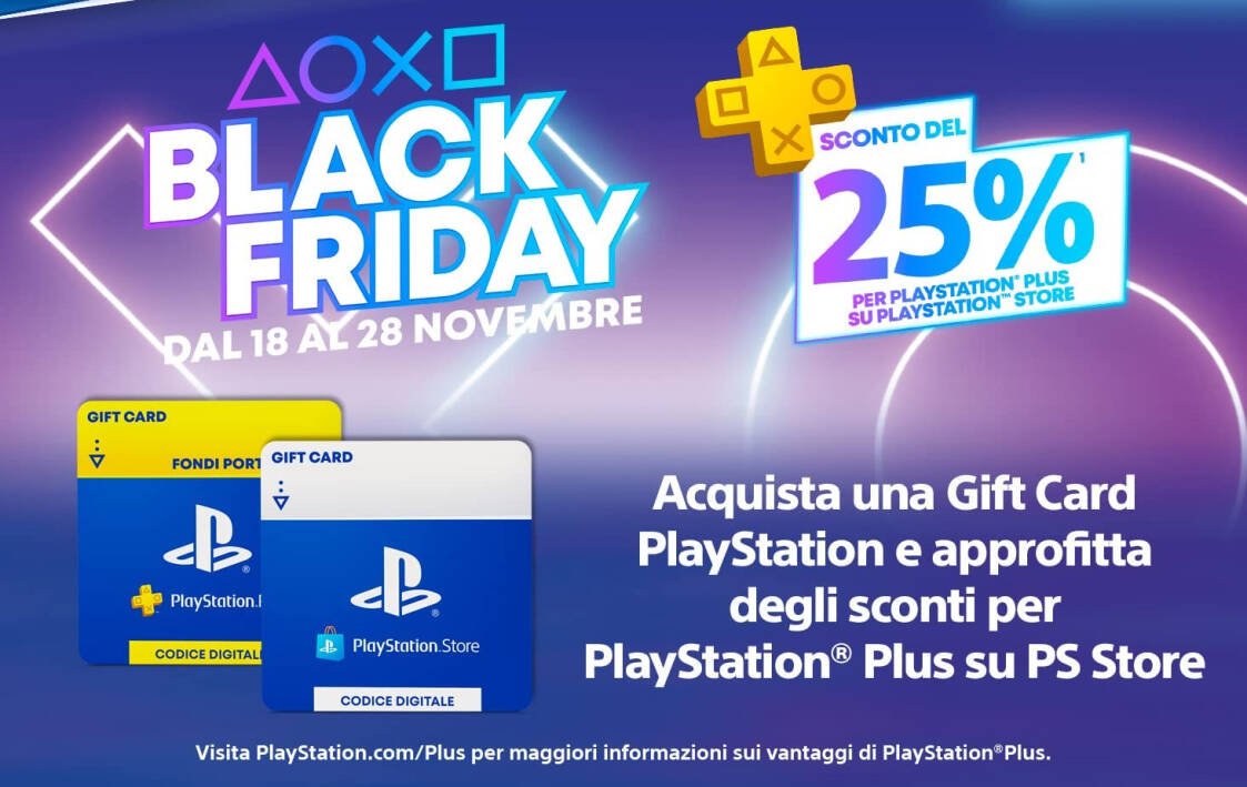 Immagine di Gift Card Playstation da 90€ scontata a 76€, perfetta per il PlayStation Plus Premium!