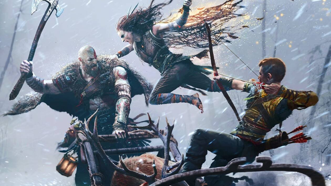 Immagine di God of War Ragnarok supera anche The Witcher 3