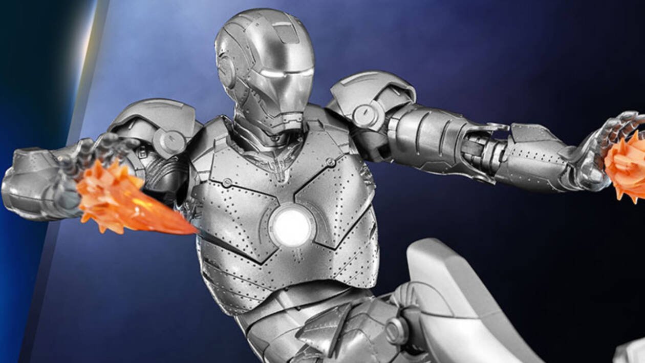 Immagine di La nuova action figure di Iron Man in versione Mark II è abbagliante