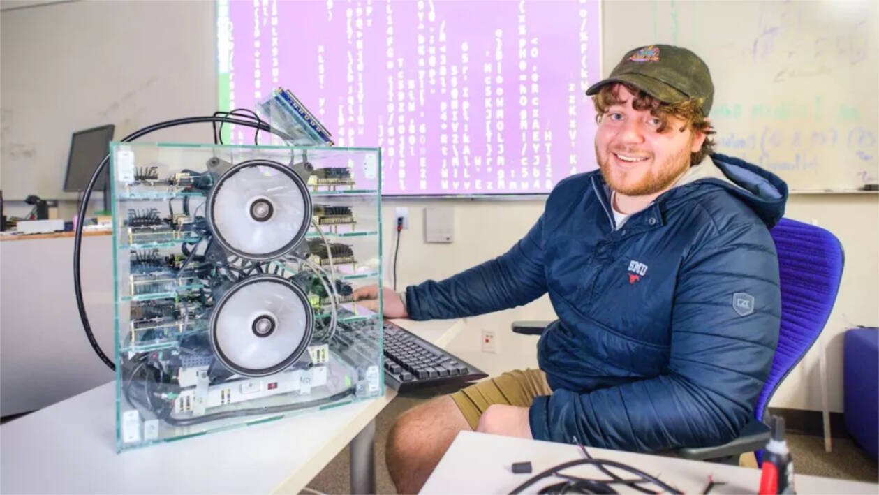 Immagine di Studenti realizzano un supercomputer con kit Jetson Nano