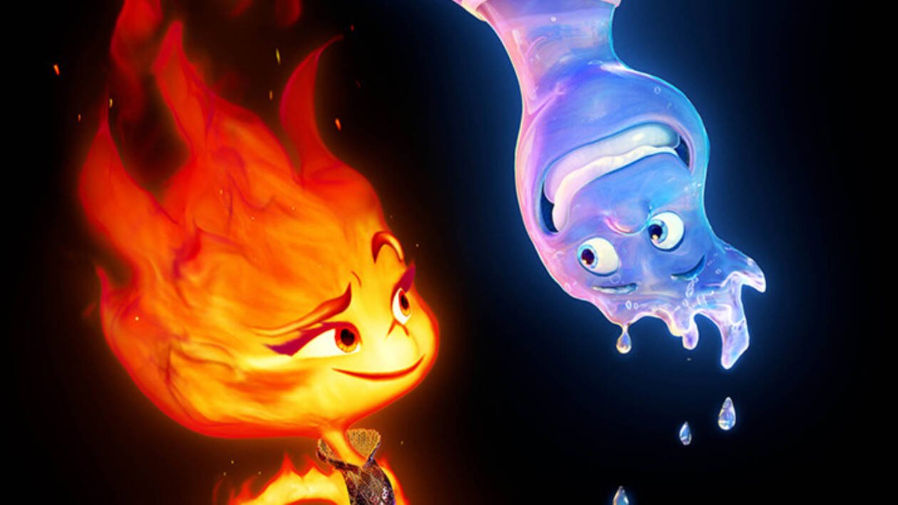 Immagine di Lo splendido trailer di Elemental, il nuovo film Disney Pixar
