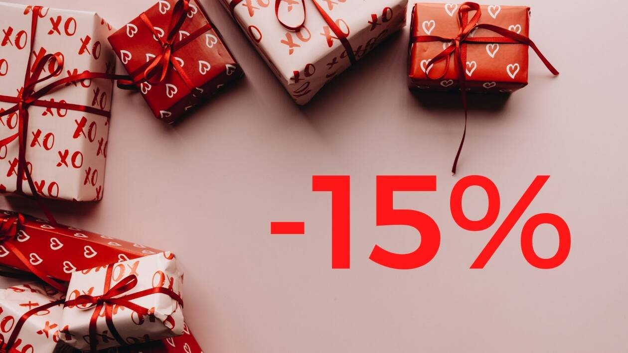 Immagine di Regali di Natale in anticipo? Con questo coupon potete risparmiare il 15%!