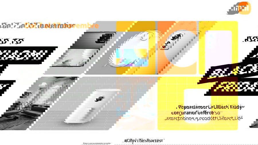 Immagine di Road To Xiaomi Black Friday 2022: 10 giorni di grandi sconti