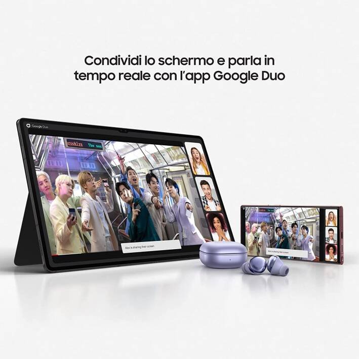 Immagine di Samsung Galaxy Tab S8+: tablet al servizio della creatività in sconto del 24%!