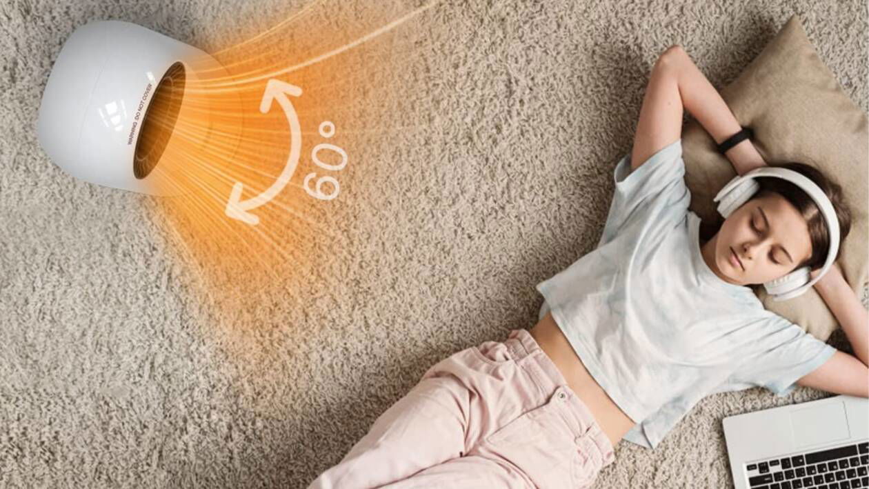 Immagine di Ottimo termoventilatore a basso consumo energetico, in sconto del 42%!