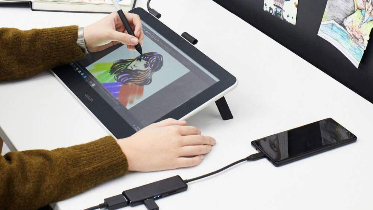 Immagine di Wacom One Creative: ottima tavoletta grafica in sconto del 40%! -165€!