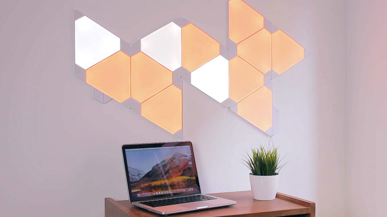 Immagine di Super sconti sui sistemi di illuminazione Nanoleaf! Fino al 47%