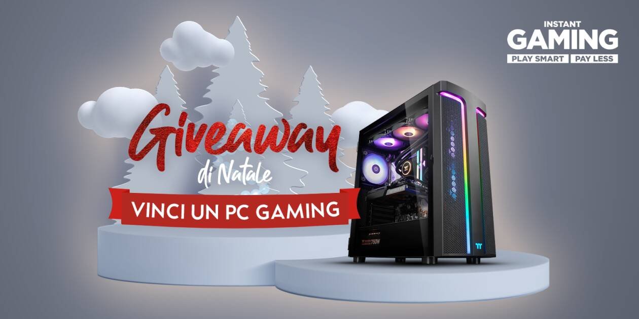 Immagine di Instant Gaming: vinci un PC da gaming con il giveaway di Natale!