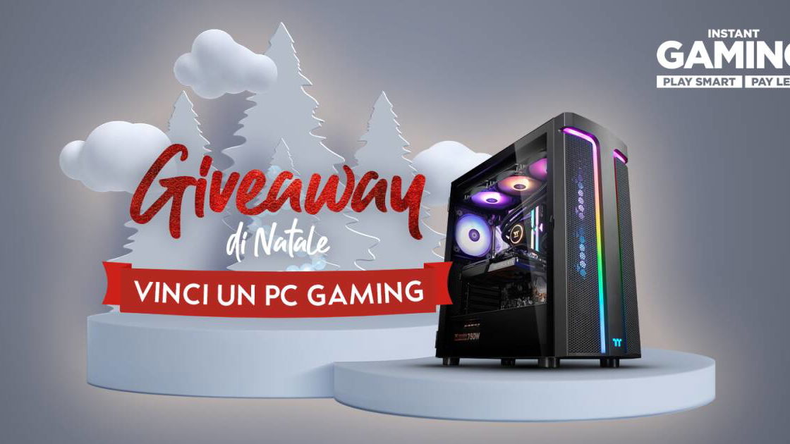 Immagine di Instant Gaming: vinci un PC da gaming con il giveaway di Natale!