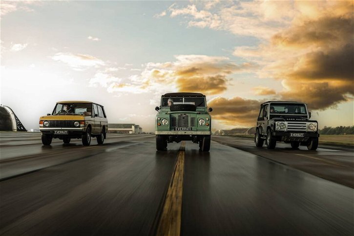 Immagine di Everrati, Range Rover Classic e Land Rover Defender diventano elettriche