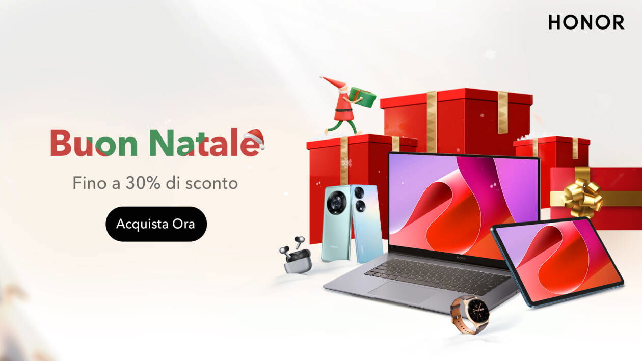 Immagine di Le magiche offerte del Natale Honor, sconti da non farsi scappare!