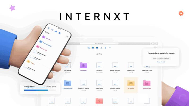 Immagine di Licenze a vita Internxt a prezzi imperdibili sino al 1° gennaio!