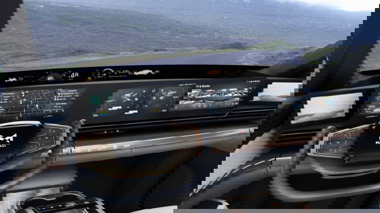Immagine di Diorama Display, l’head-up display di Marelli al CES 2023