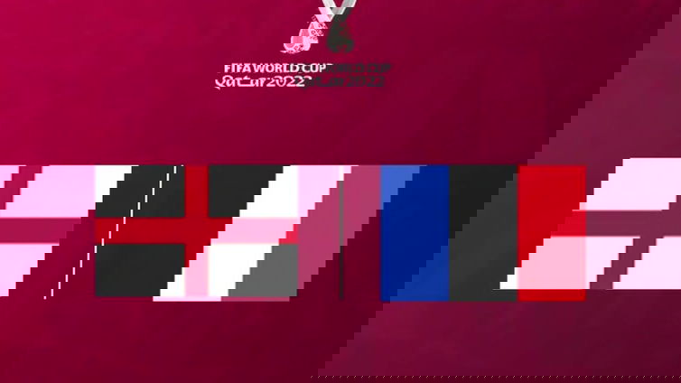 Immagine di Mondiali Qatar 2022 | Dove vedere Inghilterra - Francia dall'estero