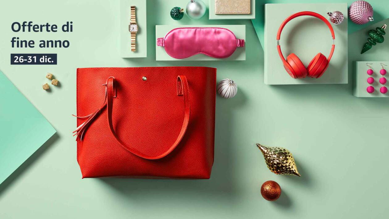 Immagine di Partono le offerte di fine anno Amazon! Sconti imperdibili fino al 31 dicembre!