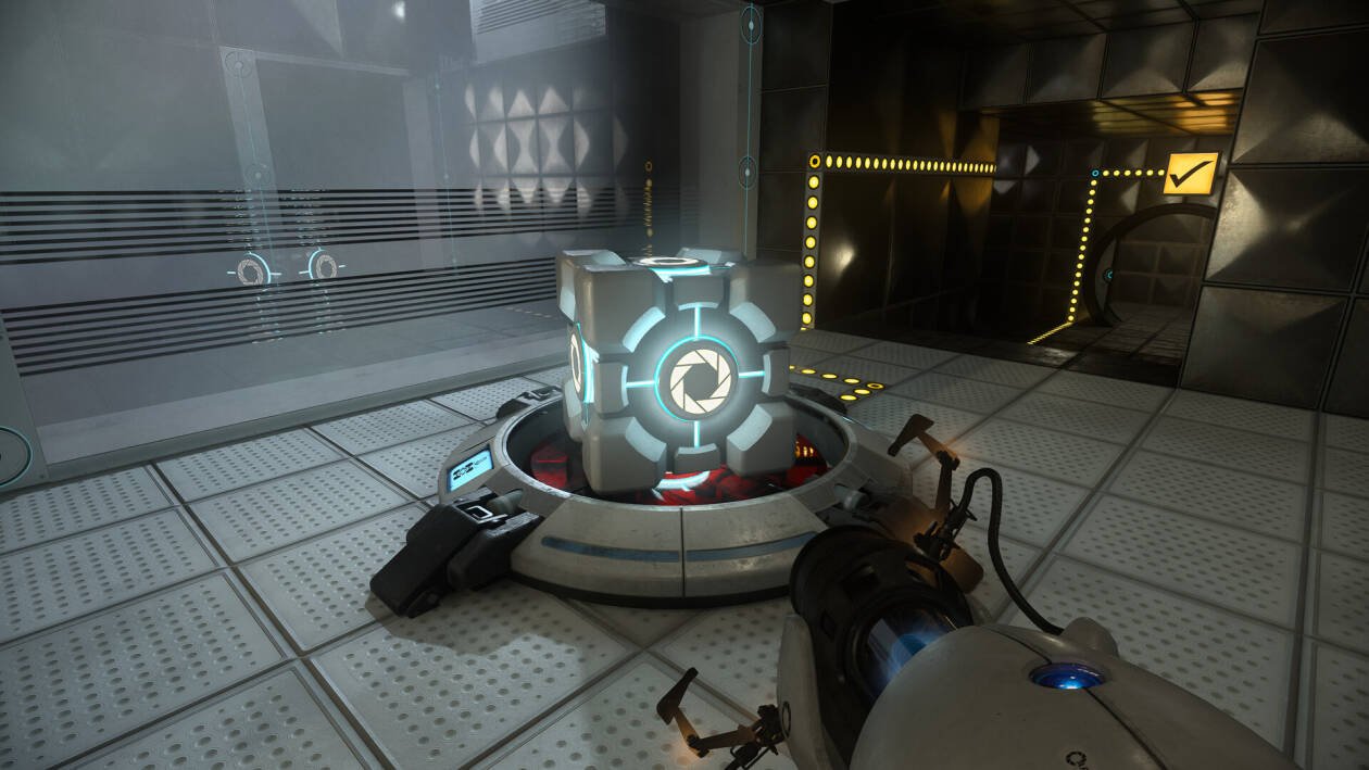 Immagine di Portal RTX, NVIDIA si auto celebra con un contenuto in game