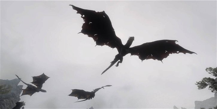 Immagine di Skyrim si trasforma in House of Dragon con questa mod piena di draghi