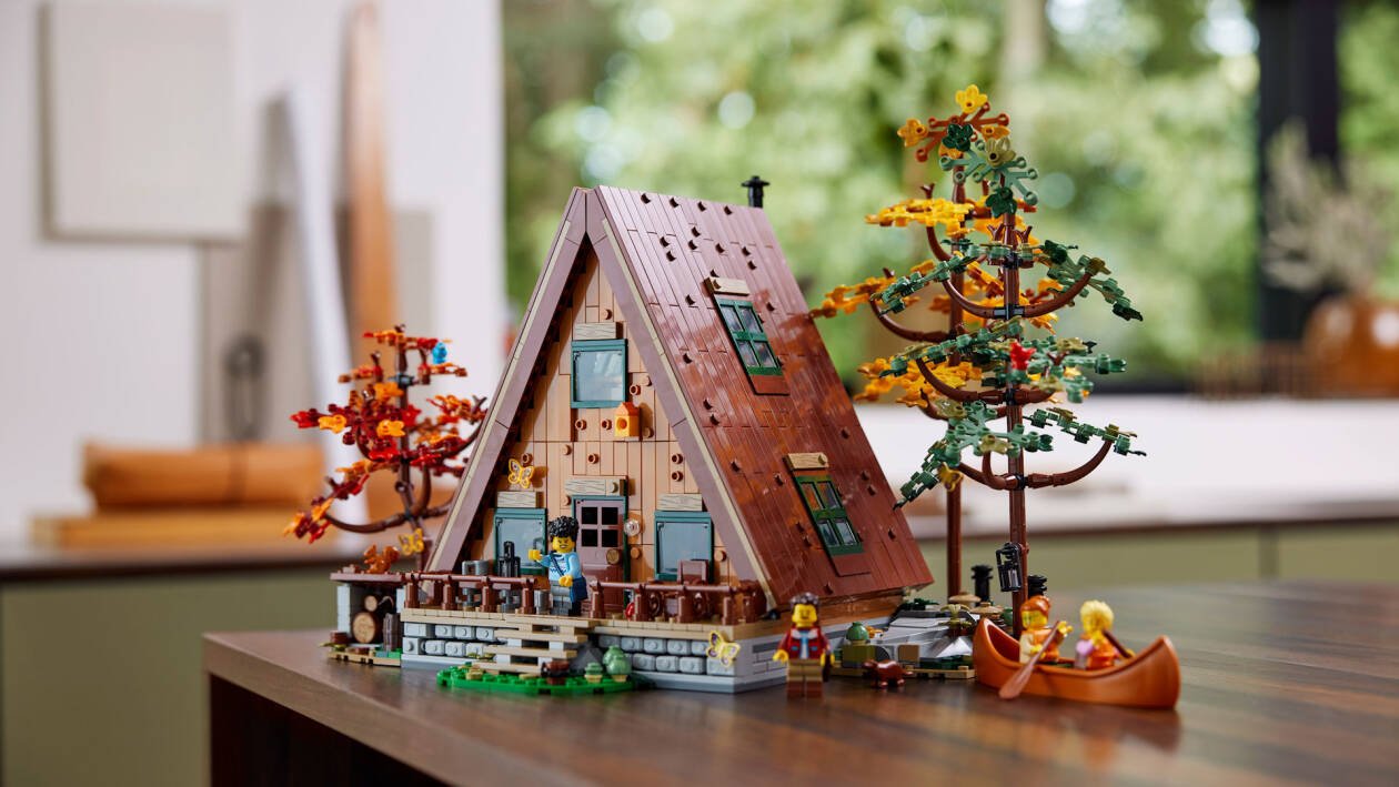 Immagine di A-Frame Cabin: LEGO Ideas parla italiano