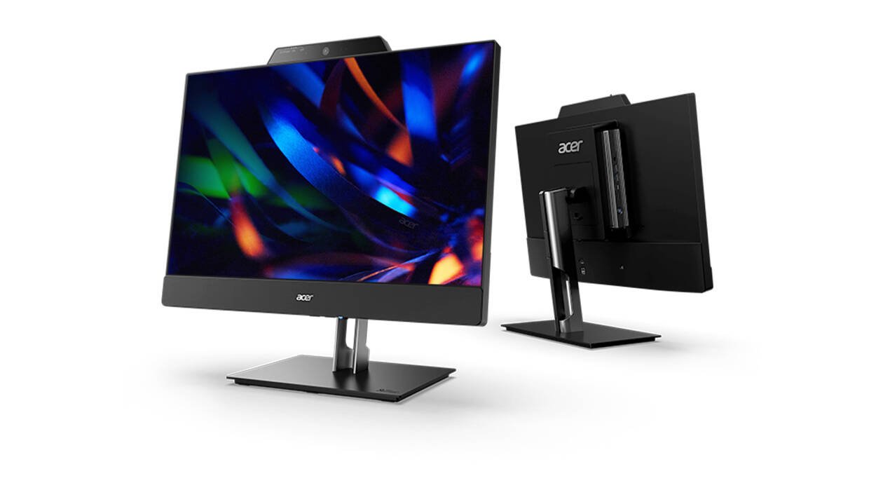 Immagine di Acer Add-in-One 24, il monitor capace di ospitare un Chromebox