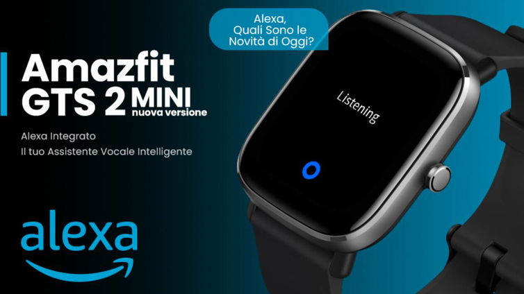 Immagine di Amazfit GTS 2 Mini: la nuova edizione è già in sconto del 26%!