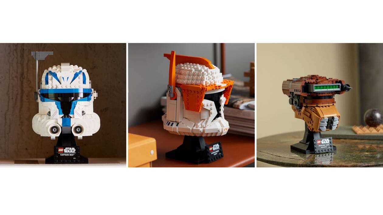 Immagine di Cresce la collezione dei Caschi di Star Wars LEGO